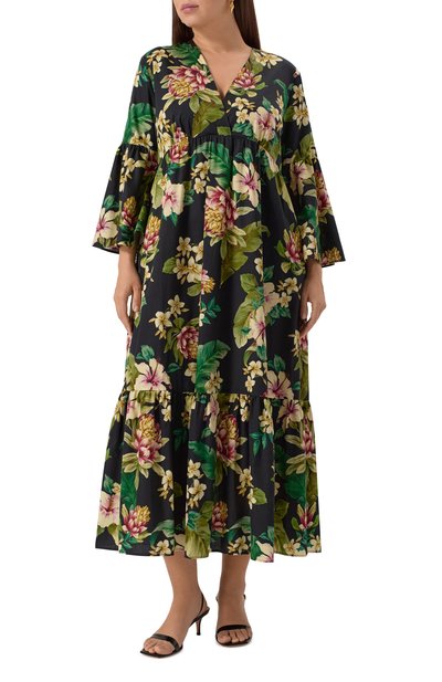 Хлопковое платье MARINA RINALDI, арт. MEDE0LA, фото 3