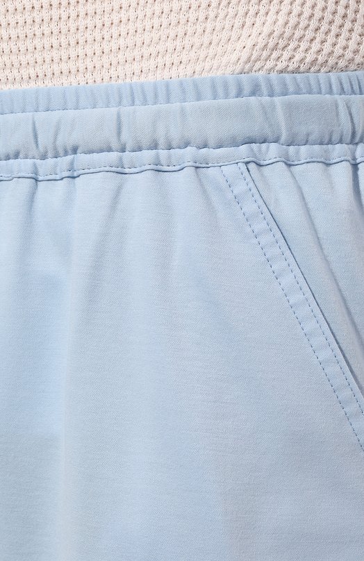 Хлопковые шорты Kiton UPSH0RTH08436 Голубой  UPSH0RTH08436 Фото 5