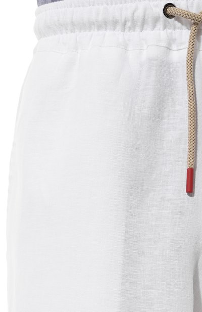 Льняные шорты KITON, арт. UPN005H08838, фото 5