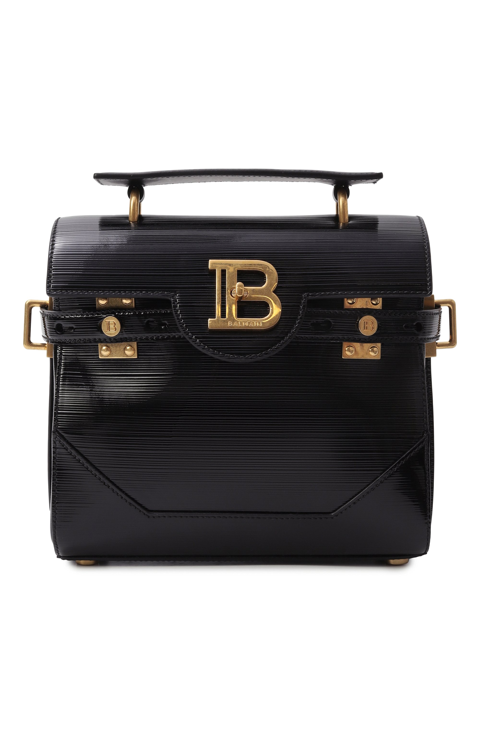 Сумка b-buzz 23 BALMAIN черного цвета по цене 231000 руб., арт. EN0DB526/LPIS, фото 1 Сумка b-buzz 23 BALMAIN, арт. EN0DB526/LPIS, фото 1