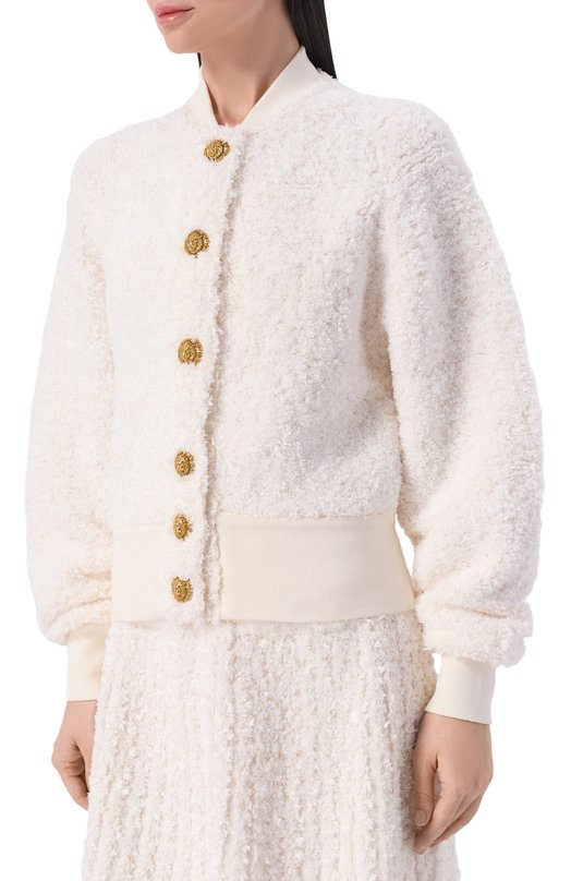 Кардиган Balmain GF0TE203/KJ89 Кремовый  GF0TE203/KJ89 Фото 3
