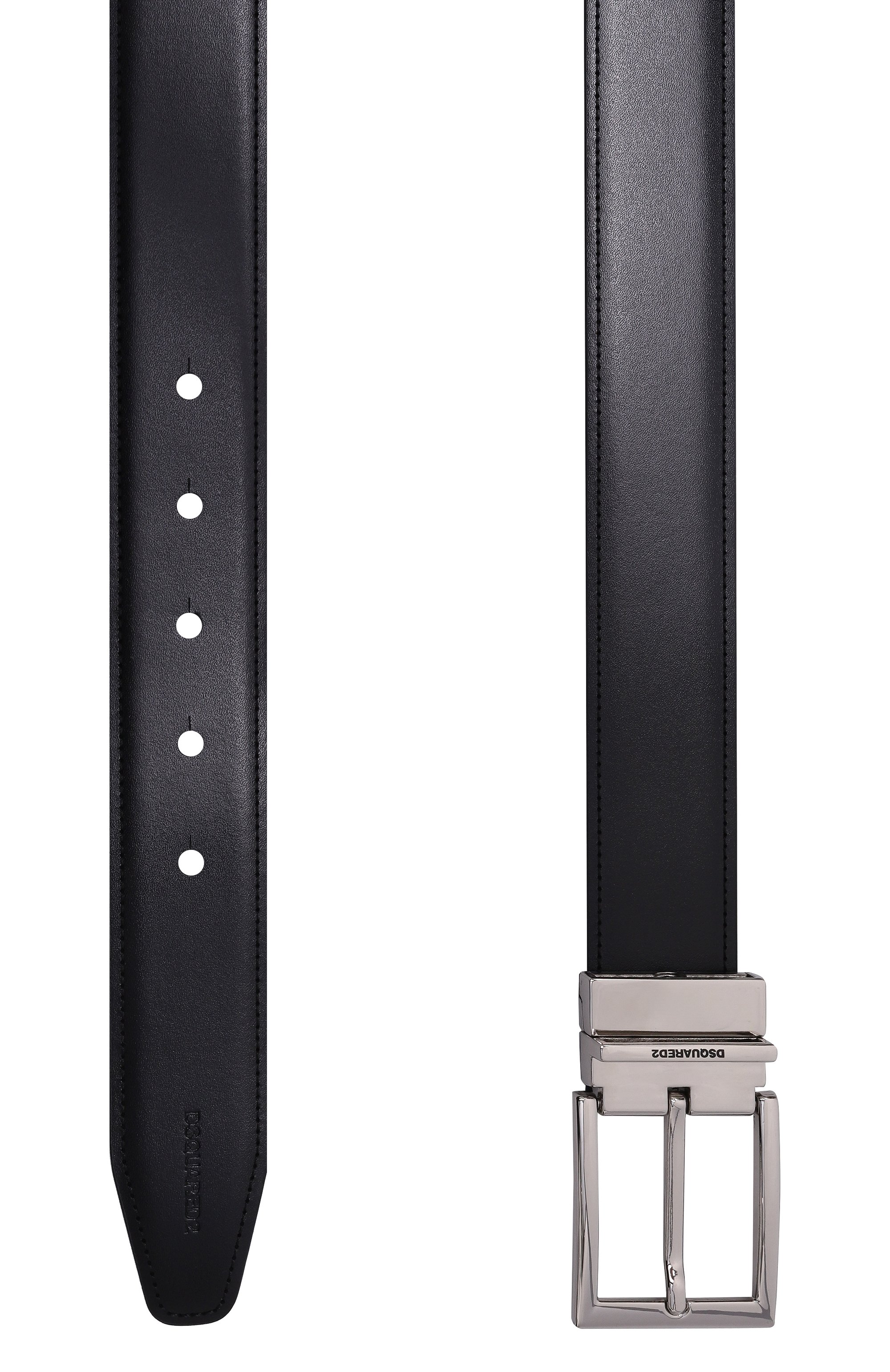 Кожаный ремень DSQUARED2 черного цвета по цене 39350 руб., арт. GBM0005/12900001, фото 2 Кожаный ремень DSQUARED2, арт. GBM0005/12900001, фото 2