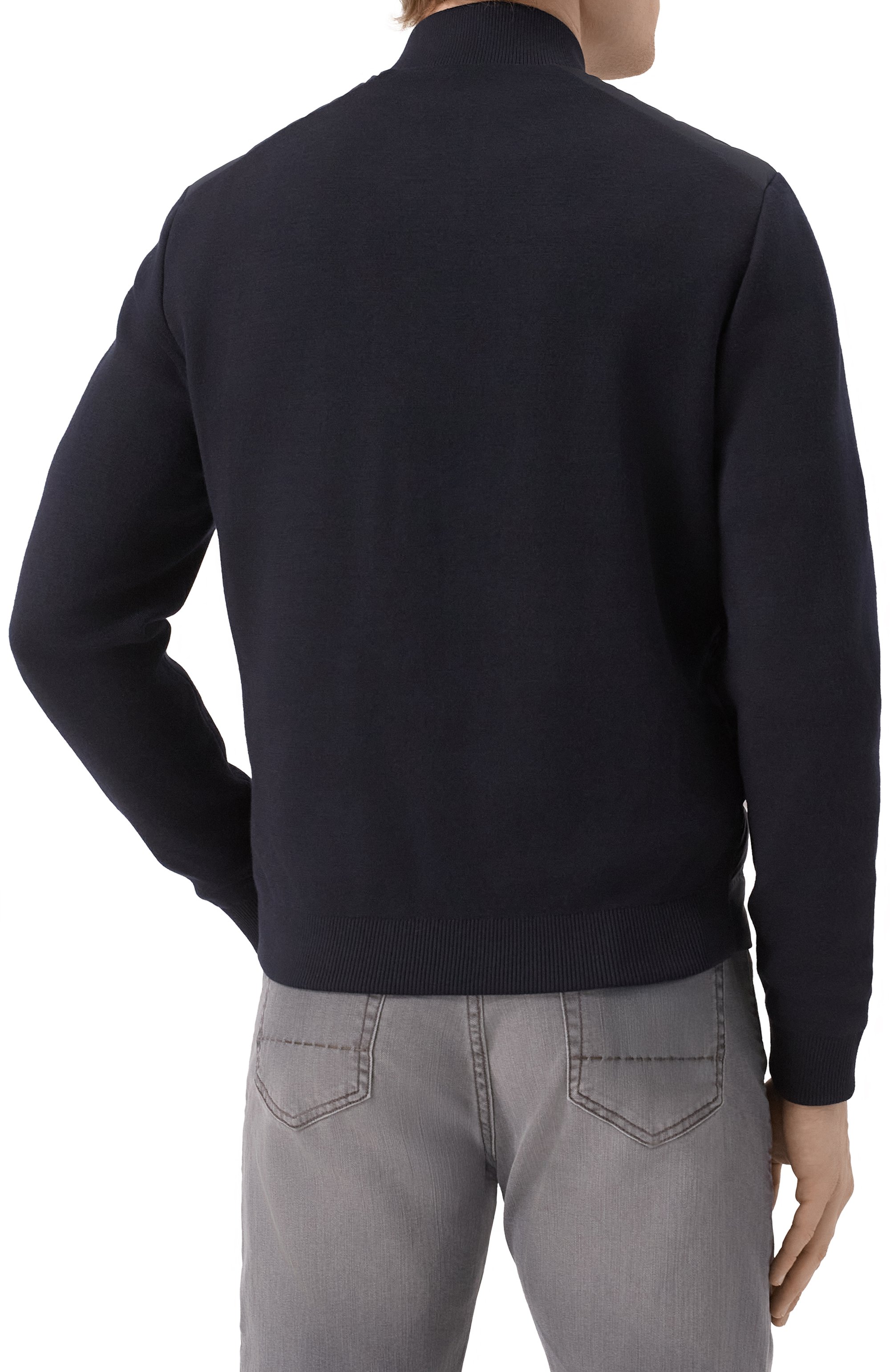 Комбинированная толстовка MOORER, арт. DUNCAN-S3Z, фото 4