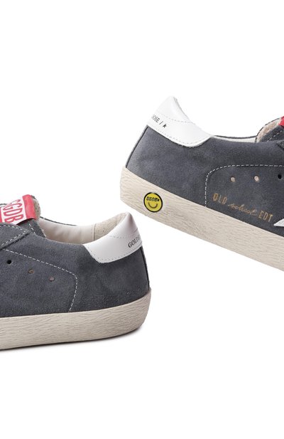 Замшевые кеды old school GOLDEN GOOSE DELUXE BRAND, арт. GTF00111.F008036, фото 5