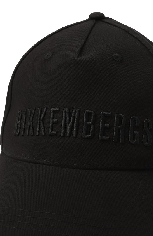 Хлопковая бейсболка Dirk Bikkembergs BKCP01214TU Чёрный  BKCP01214TU Фото 3