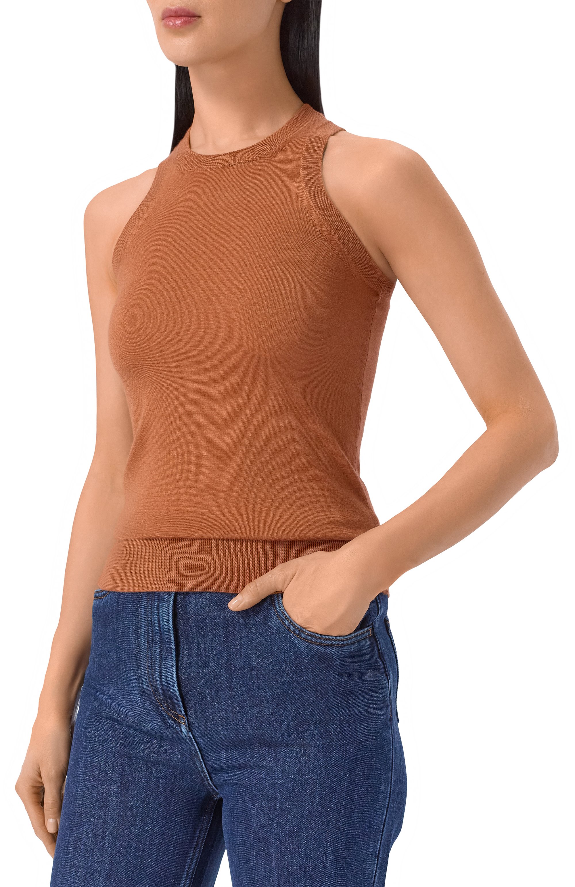 Топ из кашемира и шелка MVST, арт. M26.CSW.K412/JAIPUR, фото 3