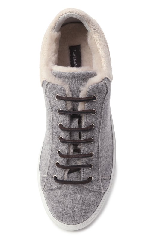 Текстильные кеды Lorena Antoniazzi SC01D/4394 Серый  SC01D/4394 Фото 6