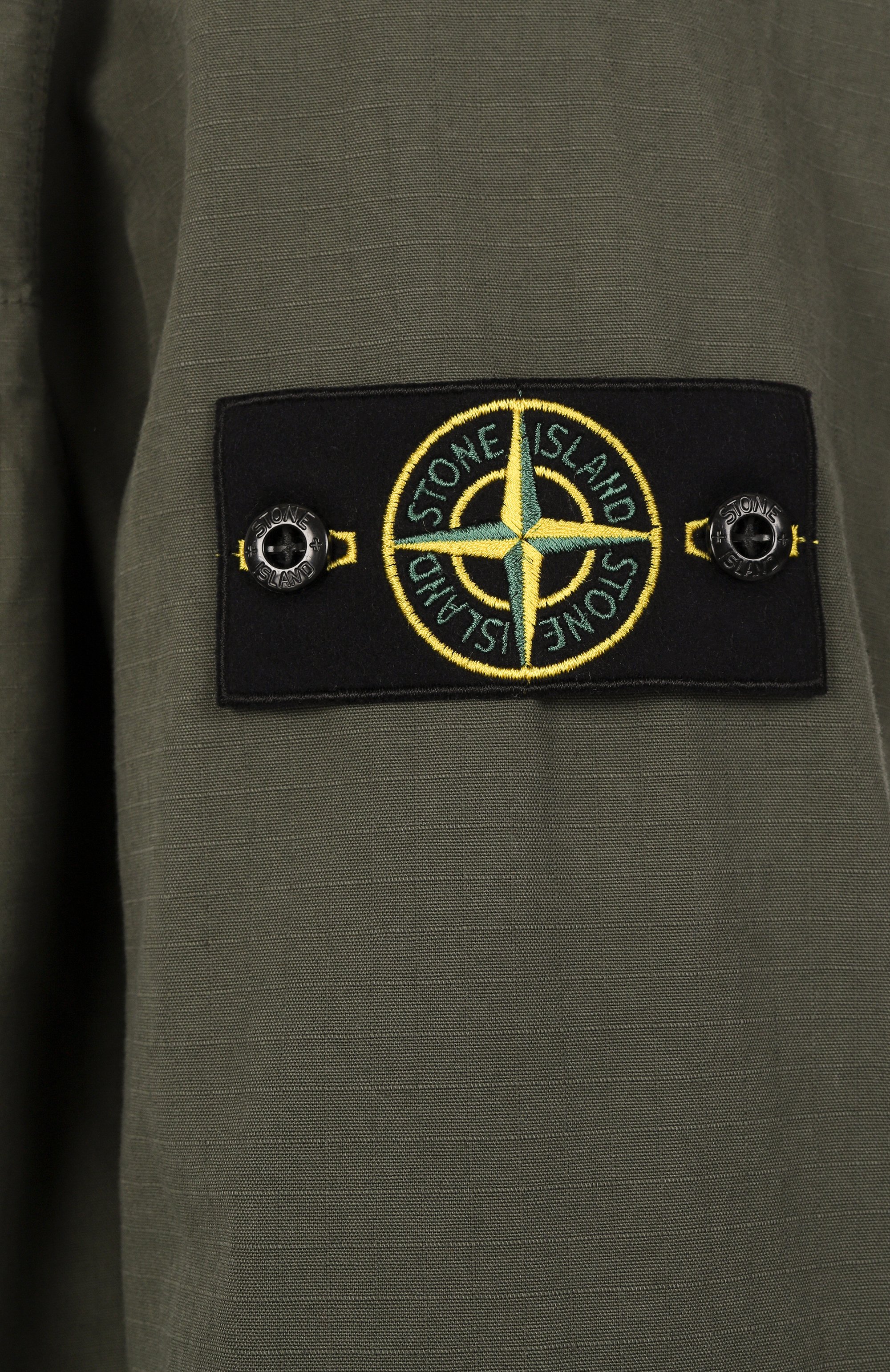 Хлопковая куртка-рубашка STONE ISLAND, арт. 811511412, фото 6