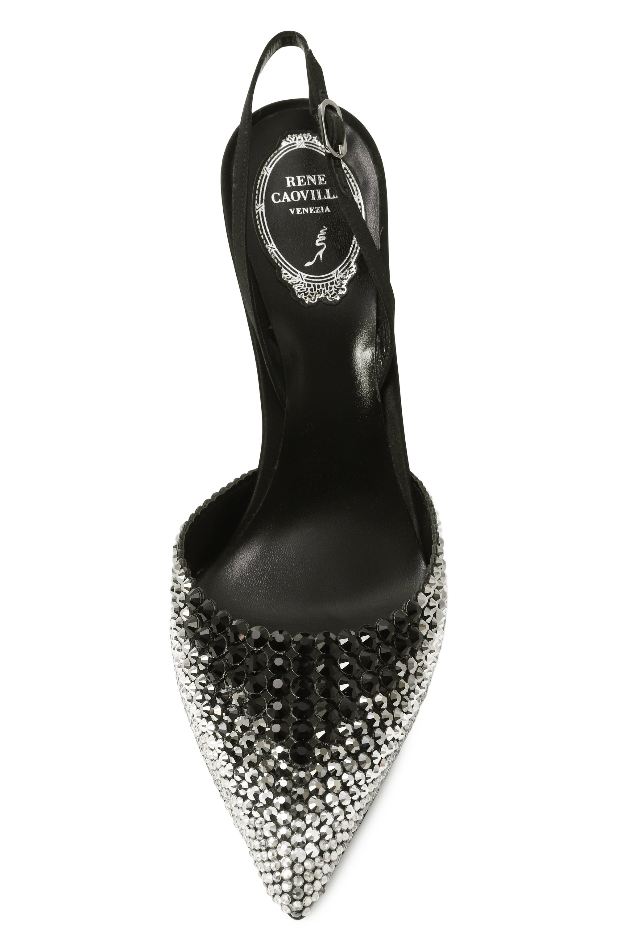 Текстильные туфли jackie 105 RENE CAOVILLA, арт. C11824-105/R001, фото 6