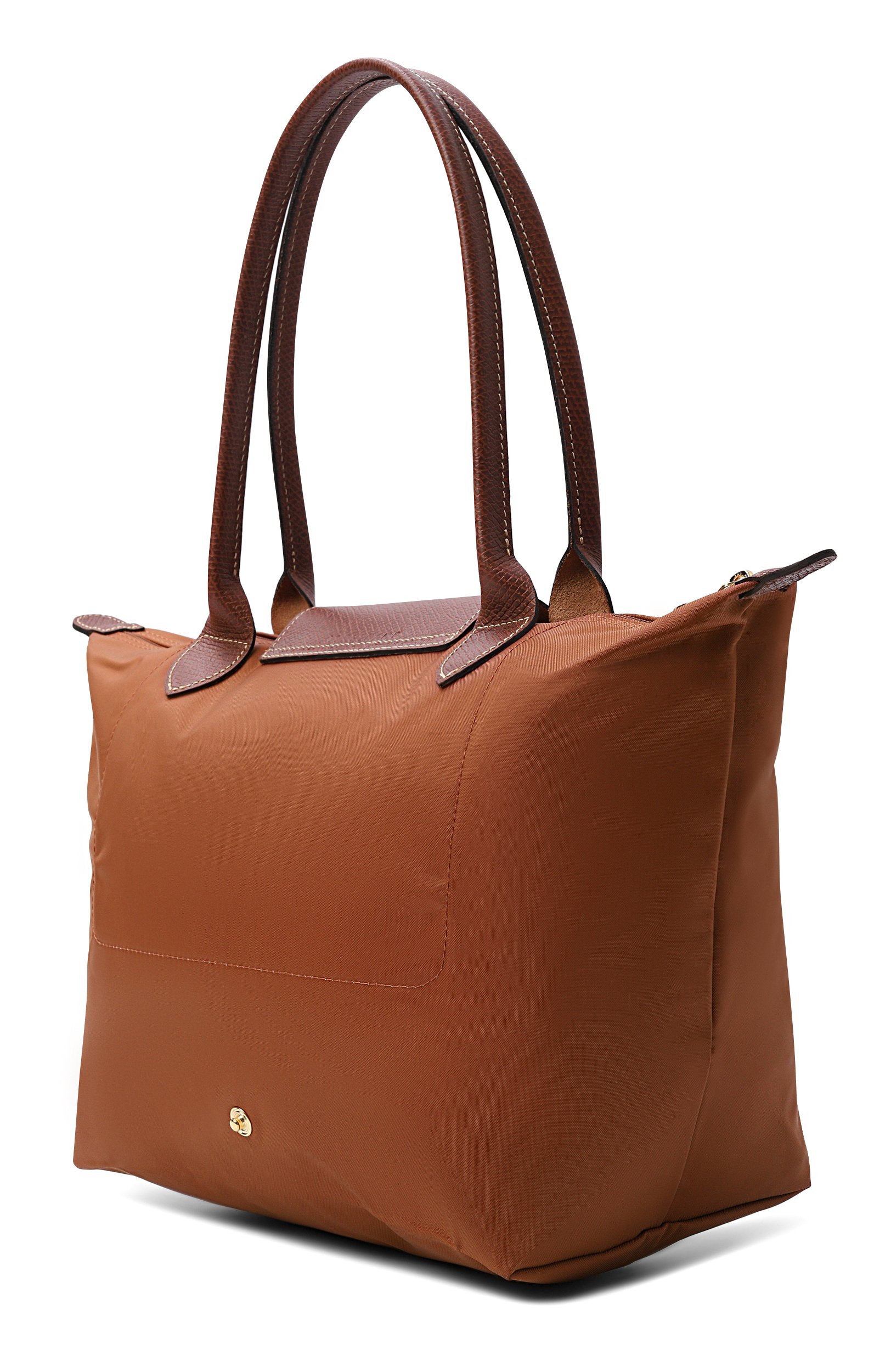 Сумка le pliage original medium LONGCHAMP коричневого цвета по цене 19950 руб., арт. L2605089/089, фото 4 Сумка le pliage original medium LONGCHAMP, арт. L2605089/089, фото 4