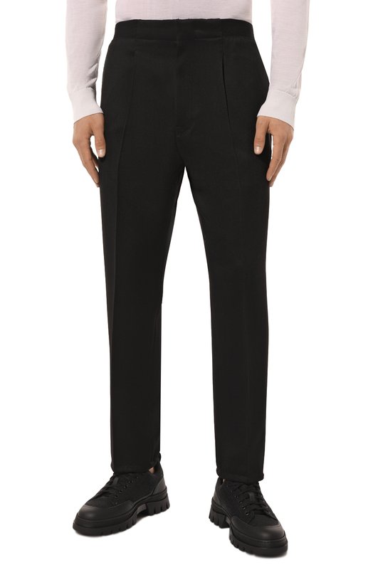 Шерстяные брюки Zegna UCI39A6/TP38 Синий  UCI39A6/TP38 Фото 3