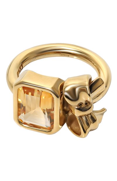 Кольцо с бантом и цитрином MOONKA, арт. BW-925YG-RG00-CTR, фото 3