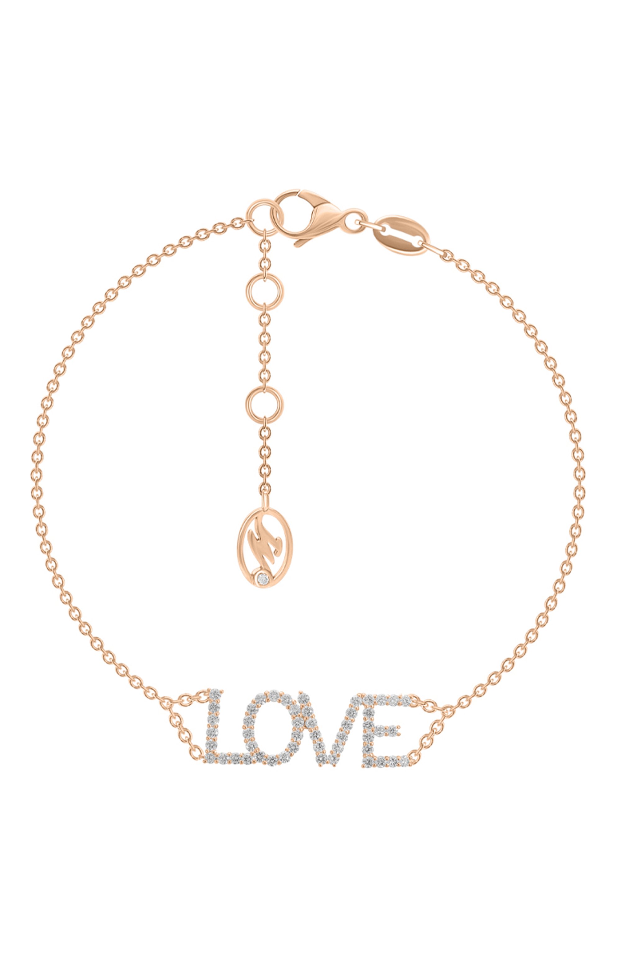 Браслет MERCURY, арт. MB/LETTER/RG/LOVE, фото 1