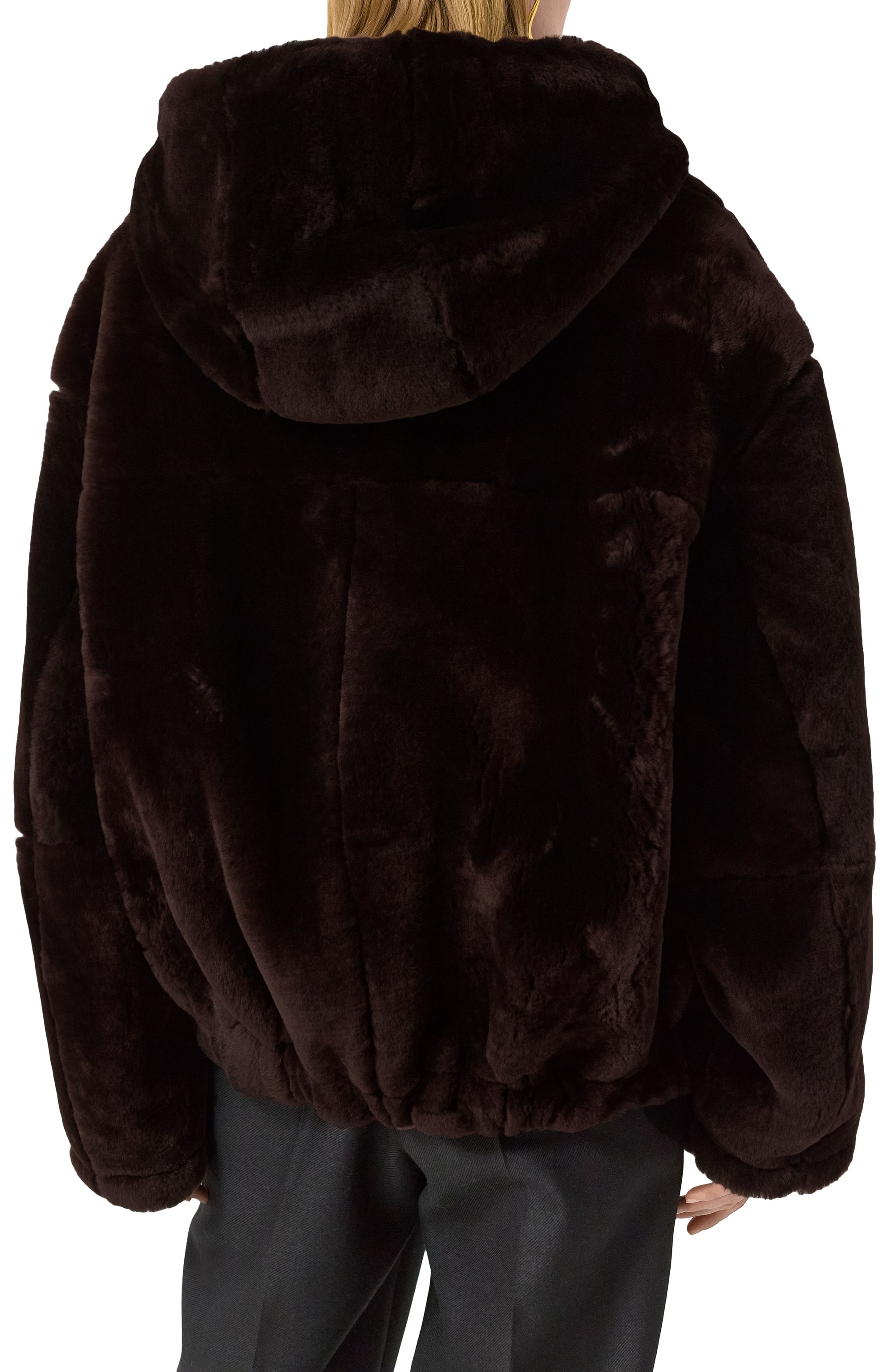 Шуба из овчины HALFBOY, арт. HFW241WLBB178, фото 4