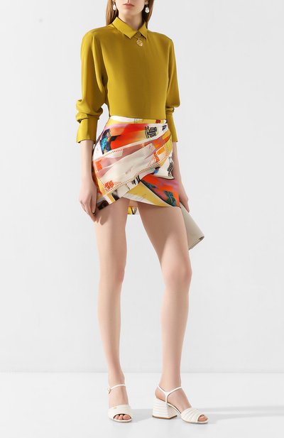 Кожаные босоножки FENDI, арт. 8X7067 AAXI, фото 2