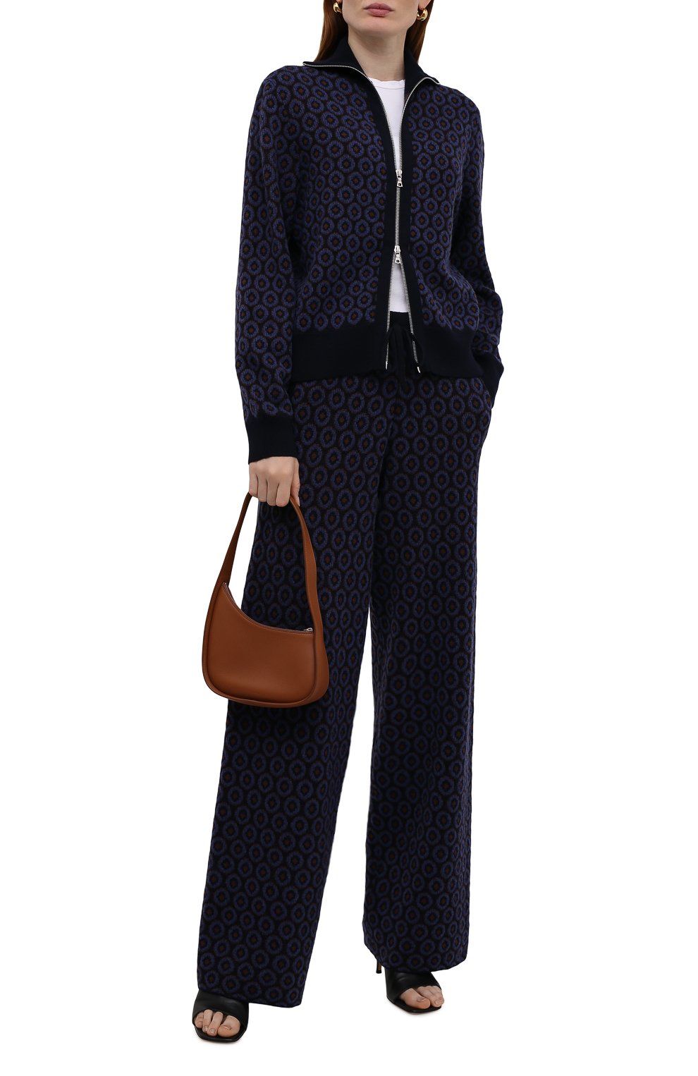 Шерстяной кардиган DRIES VAN NOTEN темно-синего цвета по цене 57950 руб., арт. 212-031270-3707, фото 2 Шерстяной кардиган DRIES VAN NOTEN, арт. 212-031270-3707, фото 2