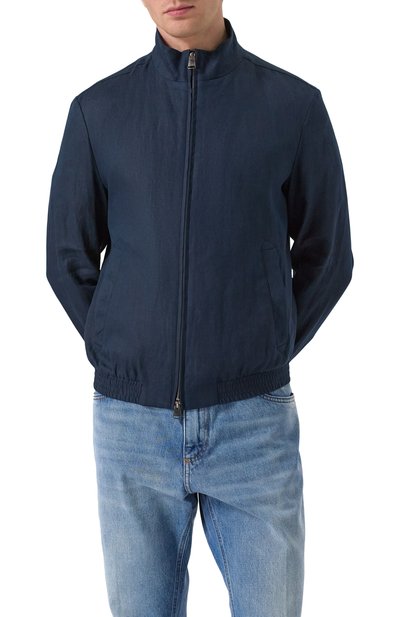 Льняной бомбер CANALI, арт. 040988US/SG02985, фото 3