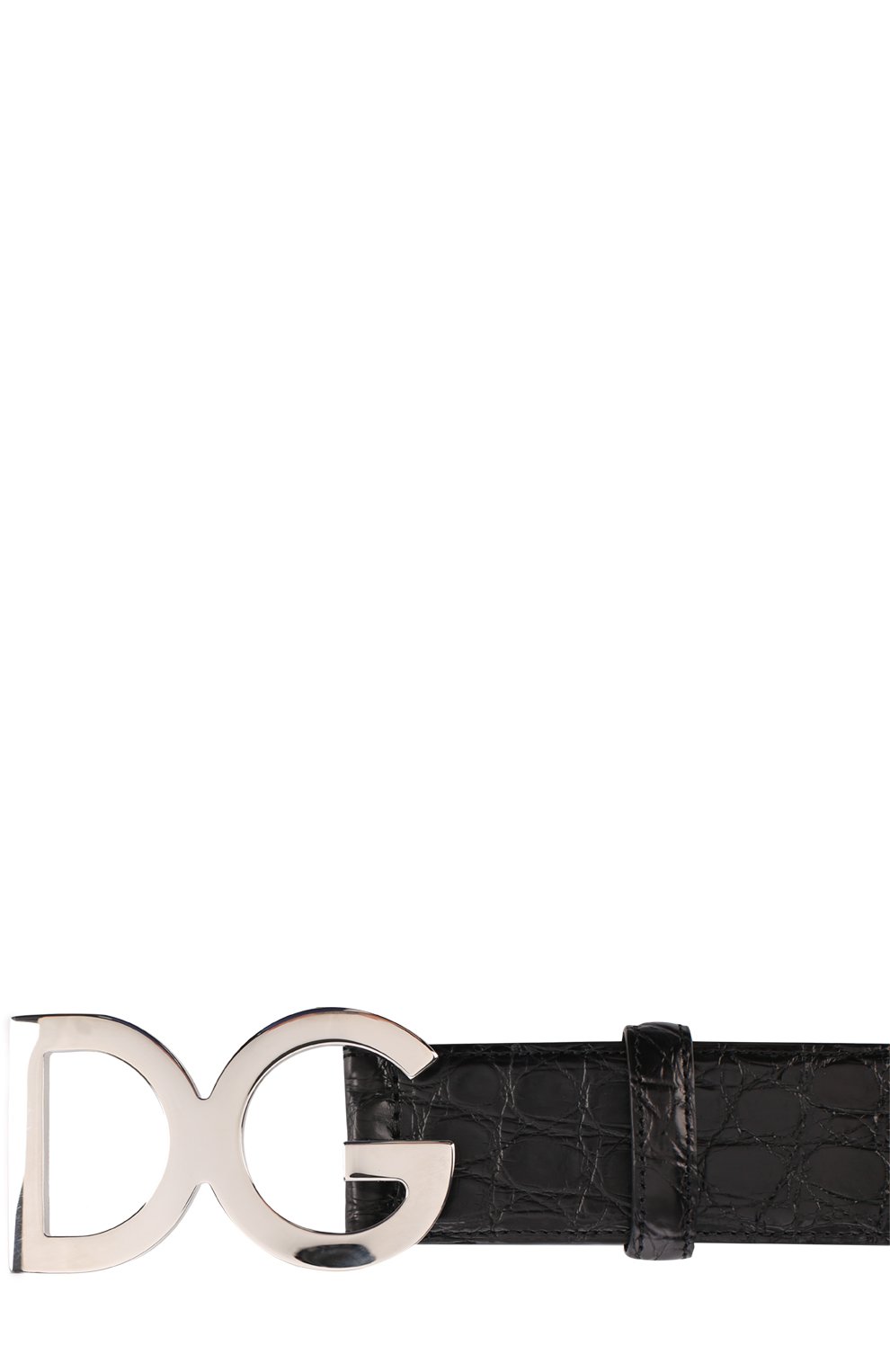 Ремень из кожи каймана с металлической пряжкой DOLCE & GABBANA, арт. 0115/BC4188/A2088, фото 3