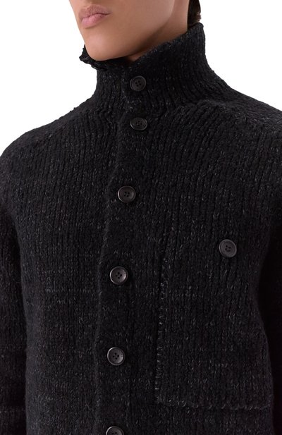 Шерстяной кардиган HANNES ROETHER, арт. FAI12BLE.1038.130, фото 5