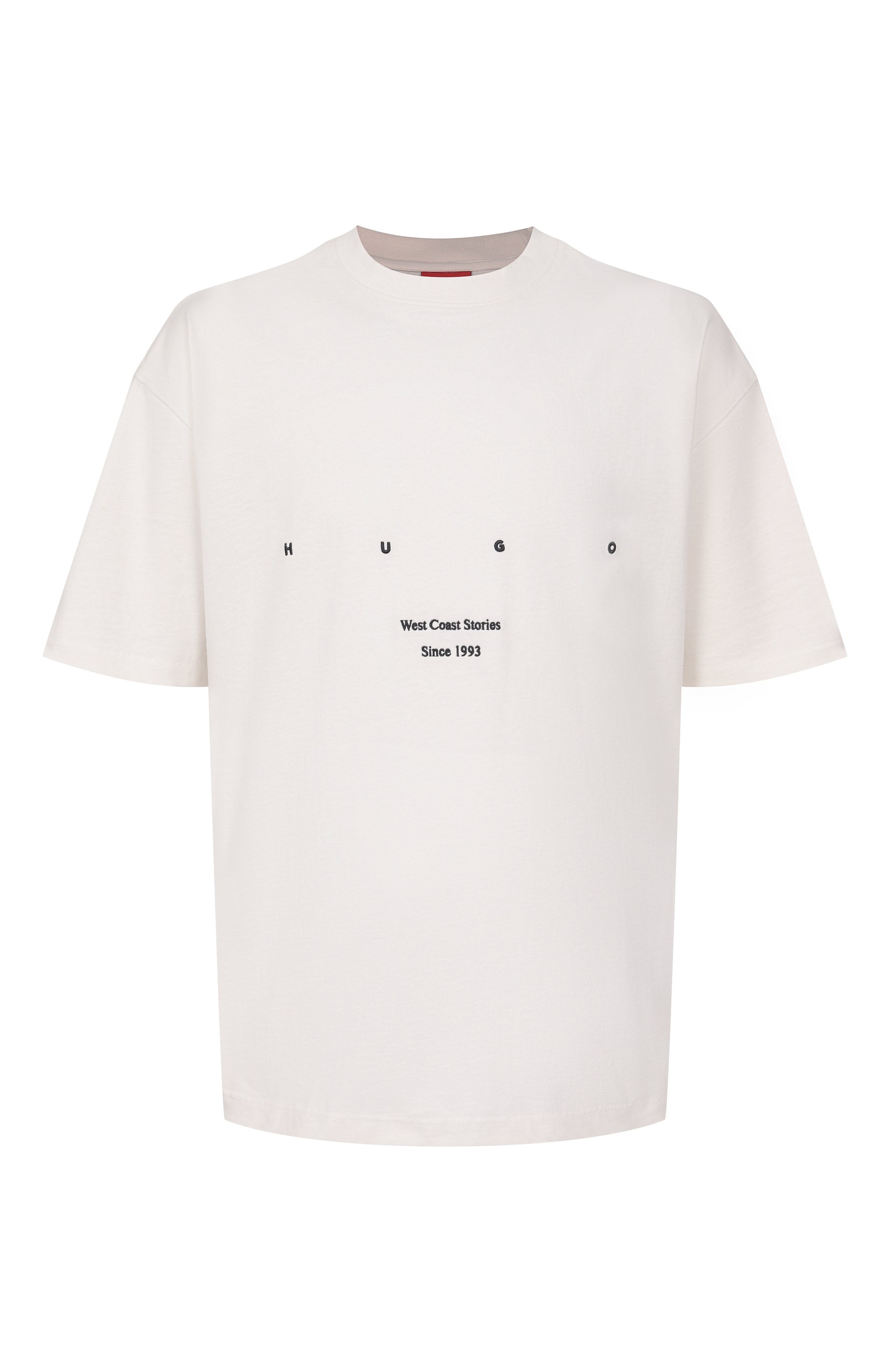 Хлопковая футболка HUGO, арт. 50538958, фото 1