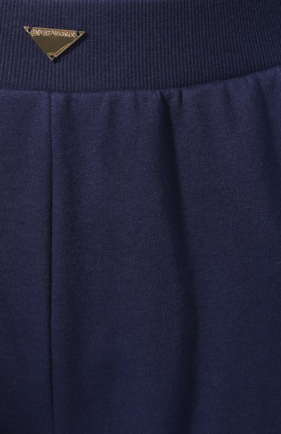 Хлопковые брюки с эластичным поясом EMPORIO ARMANI, арт. 163801/8A251, фото 5