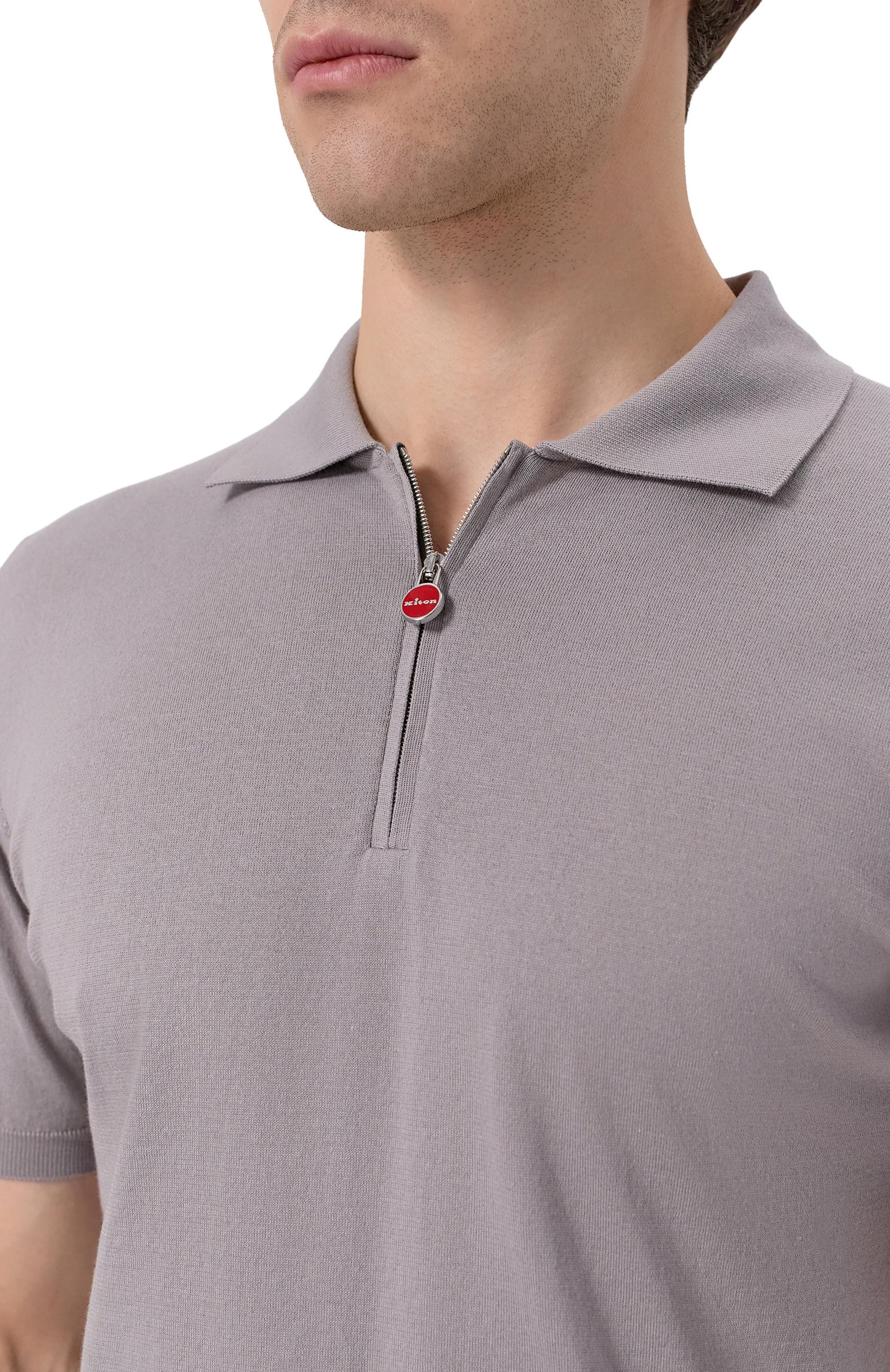 Хлопковое поло KITON, арт. UMKX33Z, фото 5