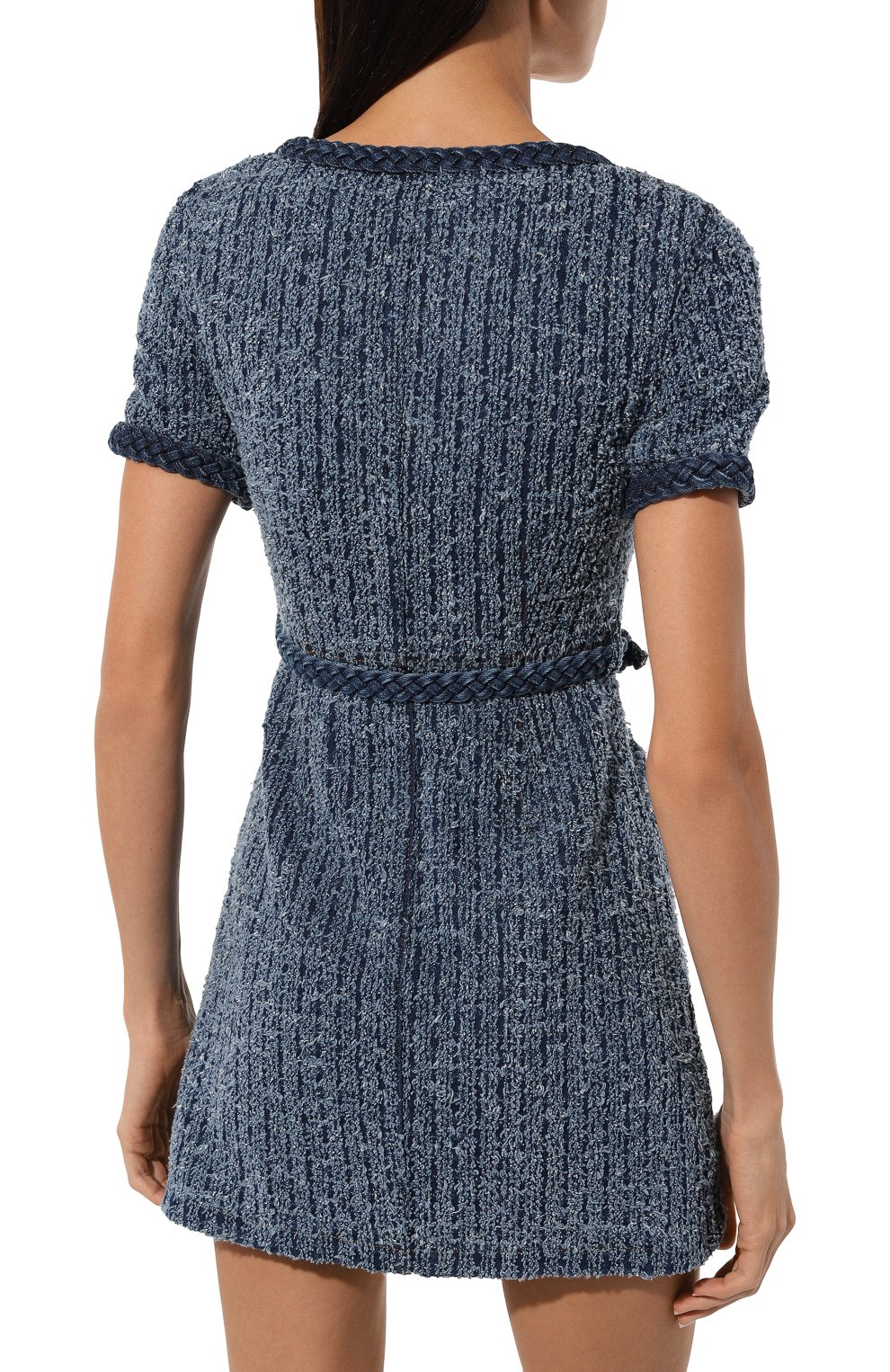 Джинсовое платье SELF-PORTRAIT, арт. PF24-836S-BL, фото 4