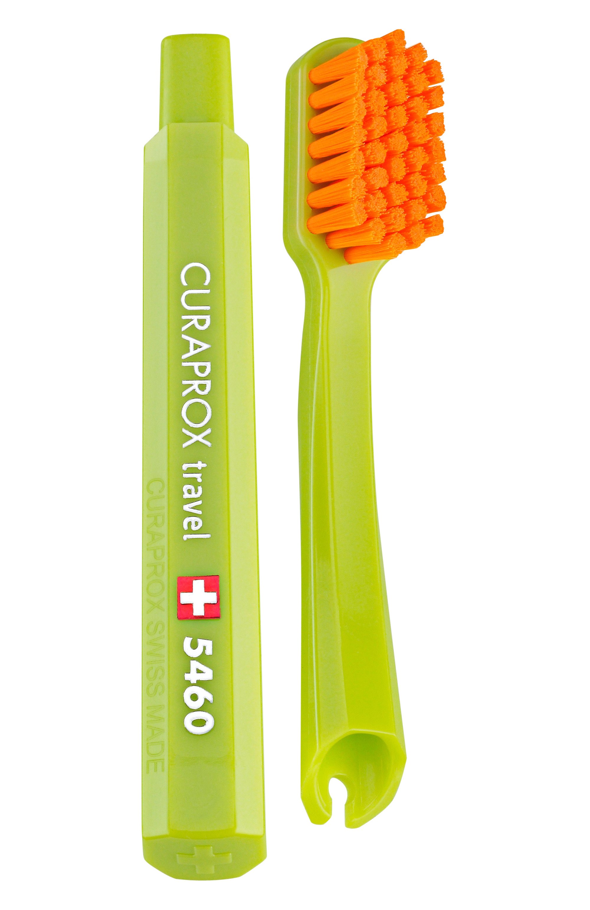 Сменные зубные щетки сs 5460 для дорожного набора be you, зеленый (2 шт.) CURAPROX, арт. 7612412430776, фото 2