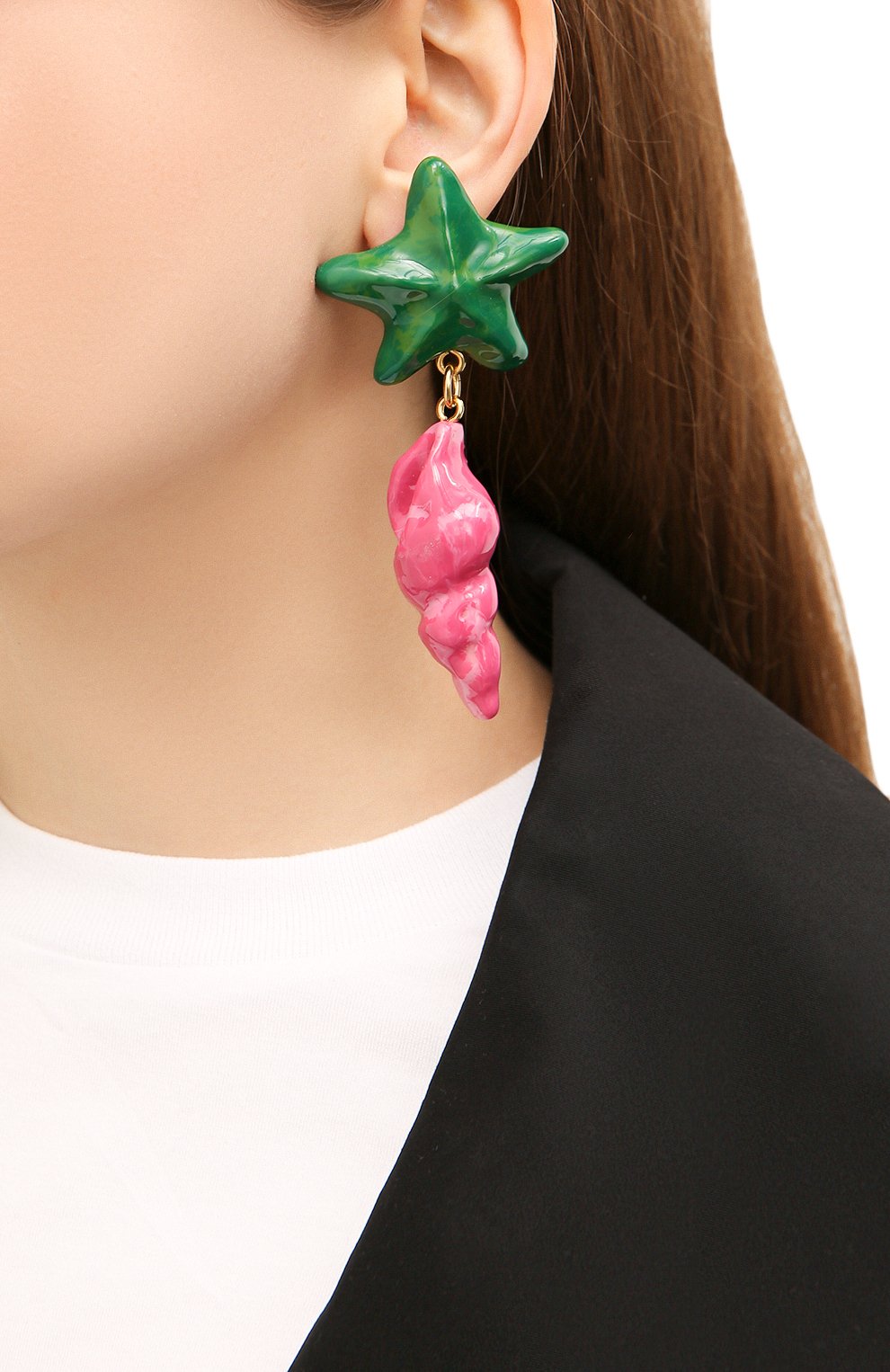 Клипсы SAINT LAURENT, арт. 644816/Y1591, фото 2