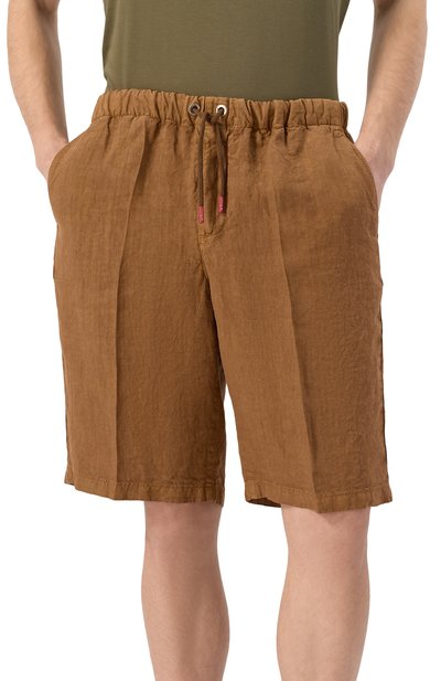 Льняные шорты KITON, арт. UPR004LK0604F07, фото 3