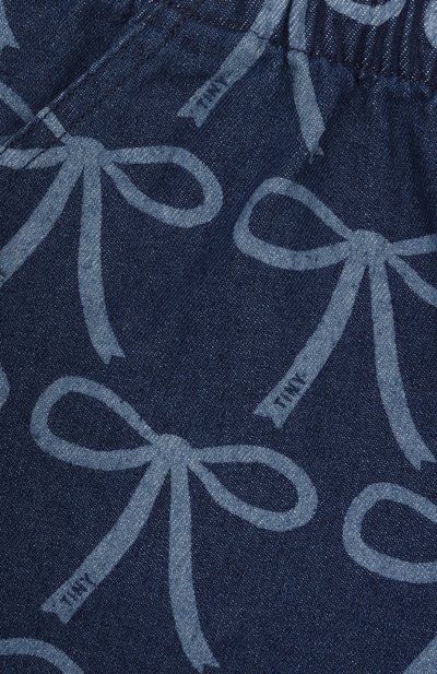 Джинсовые шорты TINYCOTTONS темно-синего цвета по цене 15080 руб., арт. SS25-234, фото 3 Джинсовые шорты TINYCOTTONS, арт. SS25-234, фото 3