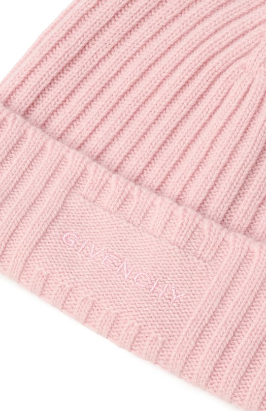 Шапка из шерсти и кашемира Givenchy 710009349 Розовый  710009349 Фото 3