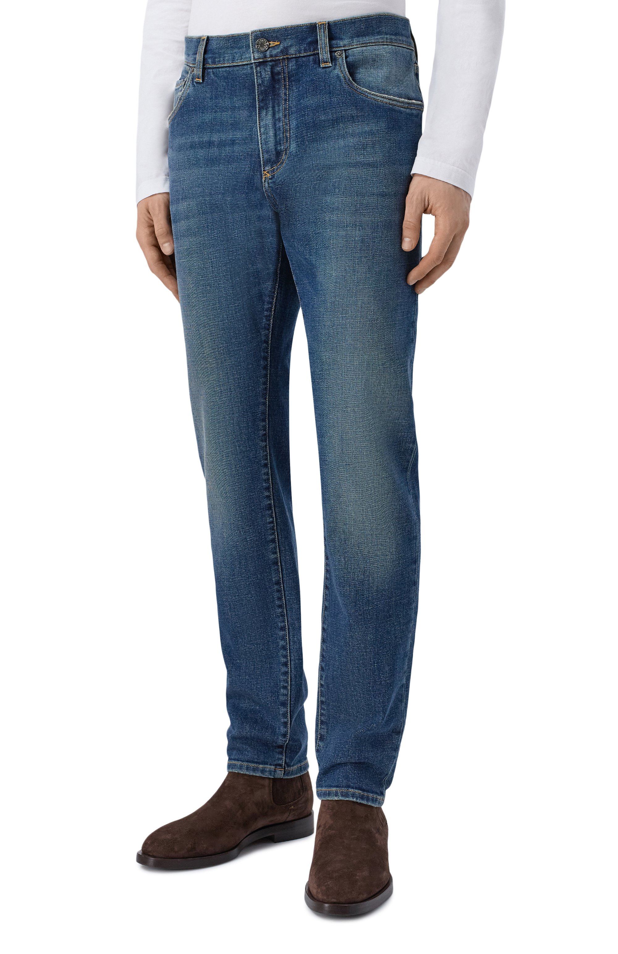 Джинсы slim DOLCE & GABBANA, арт. GY07CD/G8GW9, фото 3