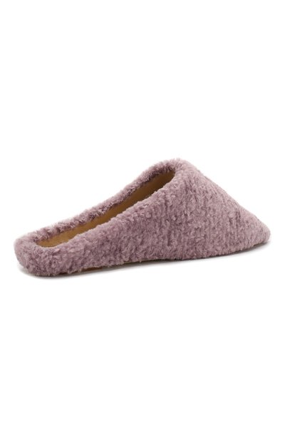 Сабо miska NANUSHKA, арт. MISKA_LAVENDER_FAUX FUR, фото 4