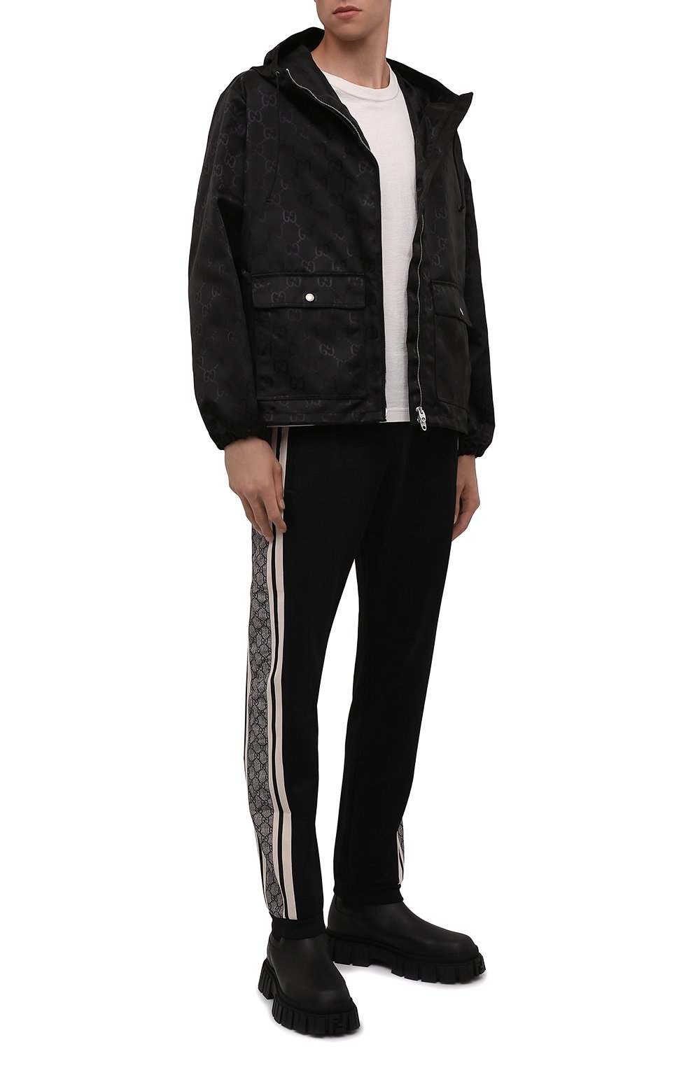 Джоггеры с лампасами GUCCI, арт. 545603/XJAC0, фото 2