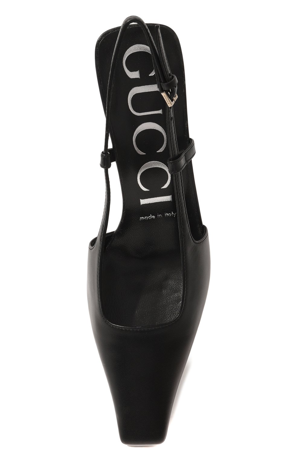 Кожаные туфли GUCCI, арт. 674666 C9D00, фото 4