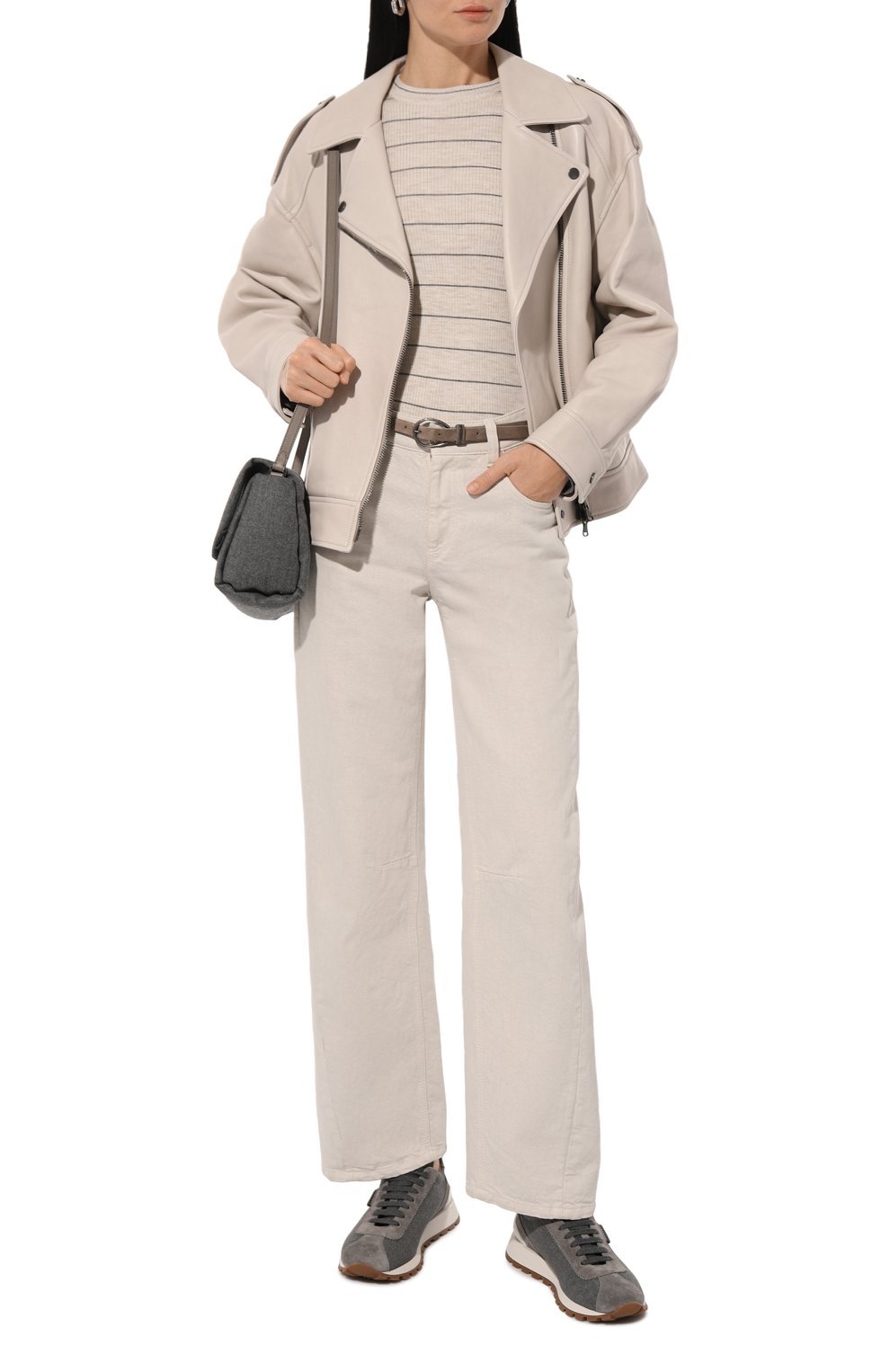 Кожаная куртка BRUNELLO CUCINELLI, арт. MPNGI7993P, фото 2