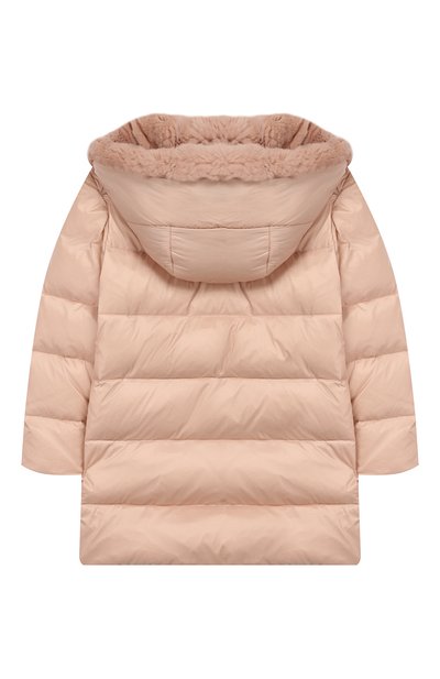 Пуховик с меховой отделкой YVES SALOMON ENFANT, арт. 20WEV034XXNY8X/8-10, фото 2