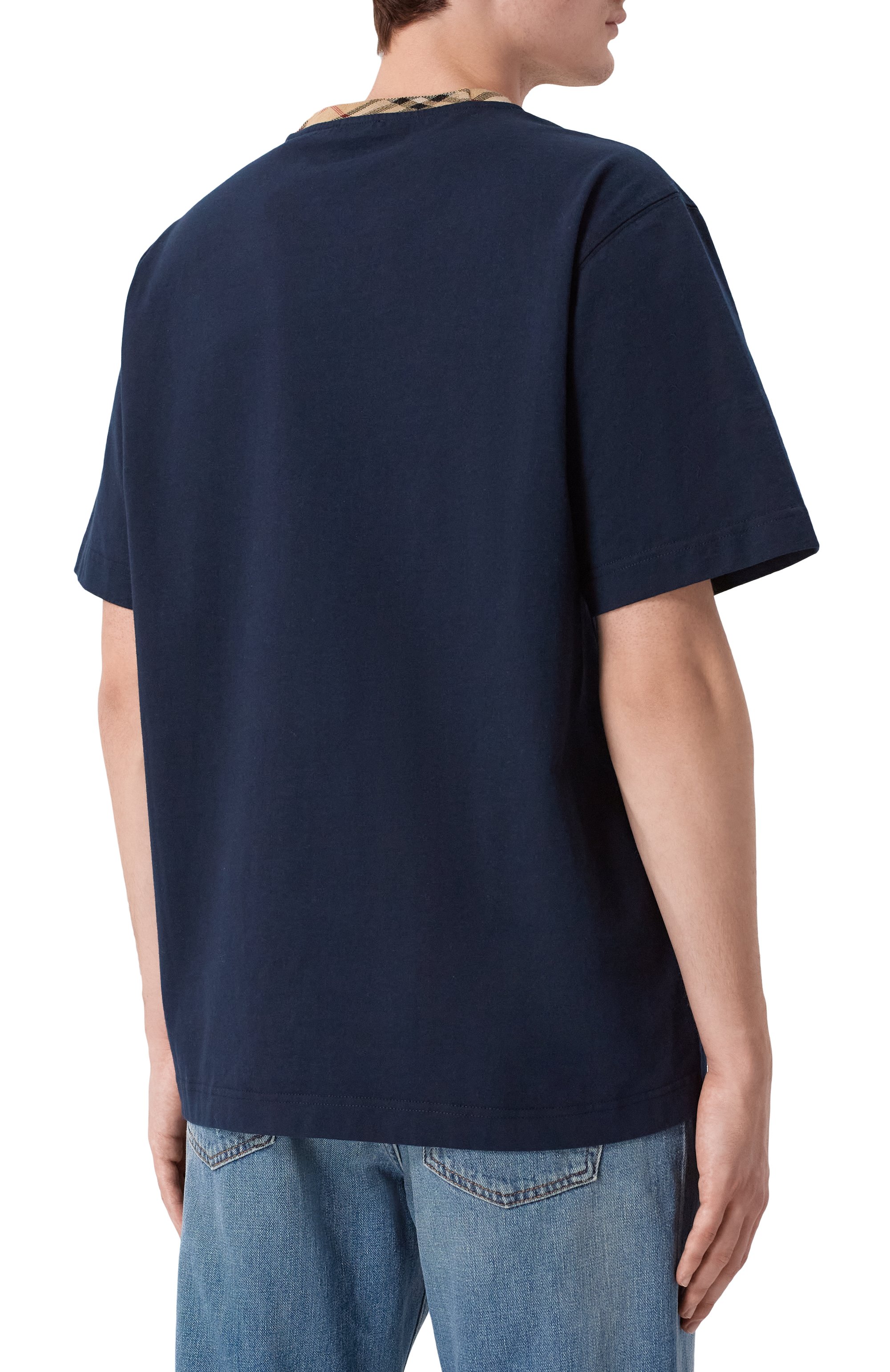 Хлопковая футболка BURBERRY, арт. 8118959, фото 4