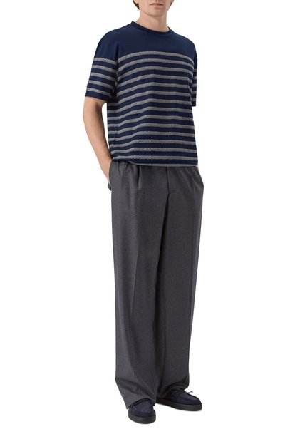 Мужские шерстяные брюки GIORGIO ARMANI, арт. GM000558/TE23860