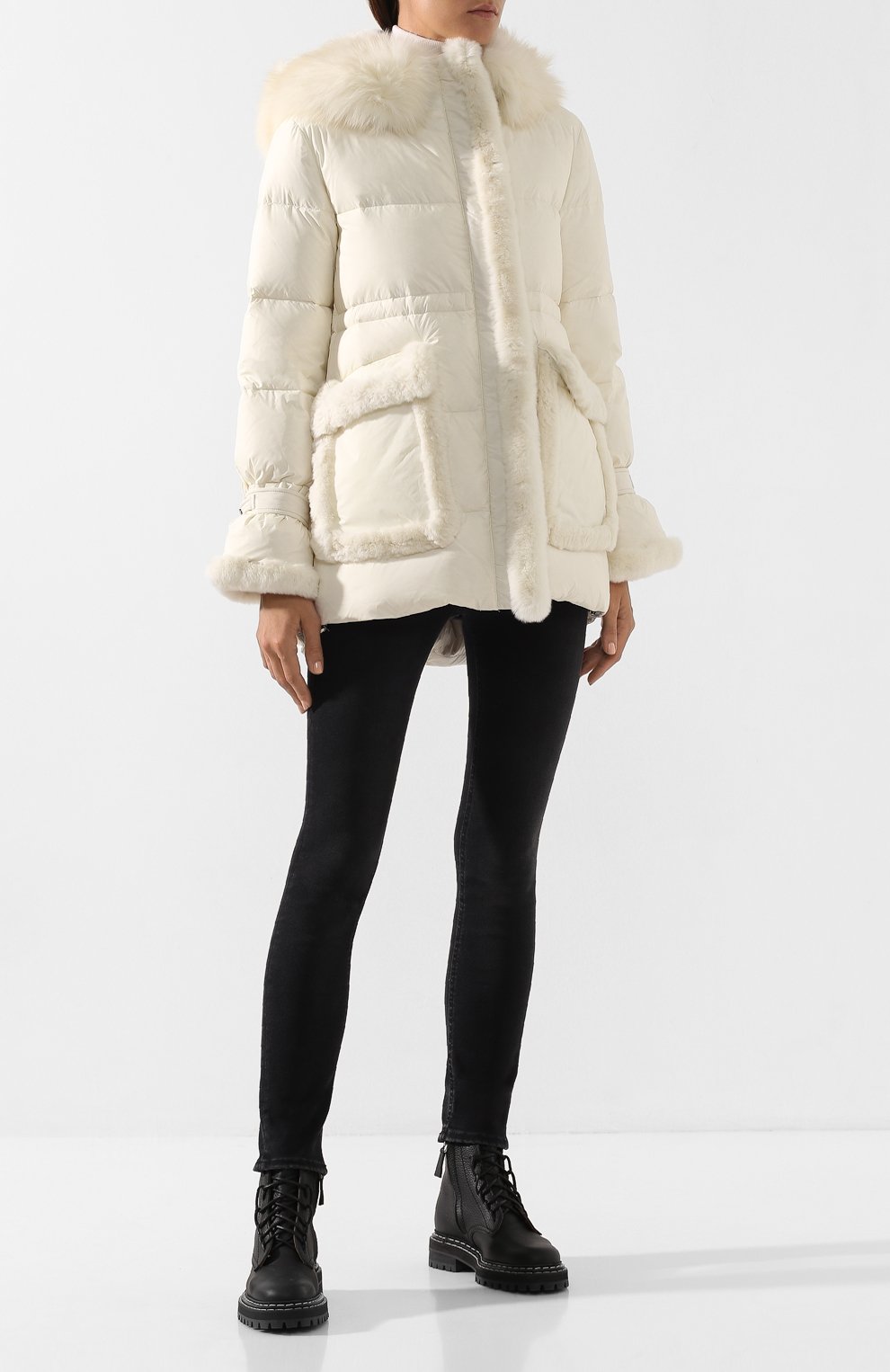 Пуховик с капюшоном MAX AND MOI, арт. H19FANNY, фото 2
