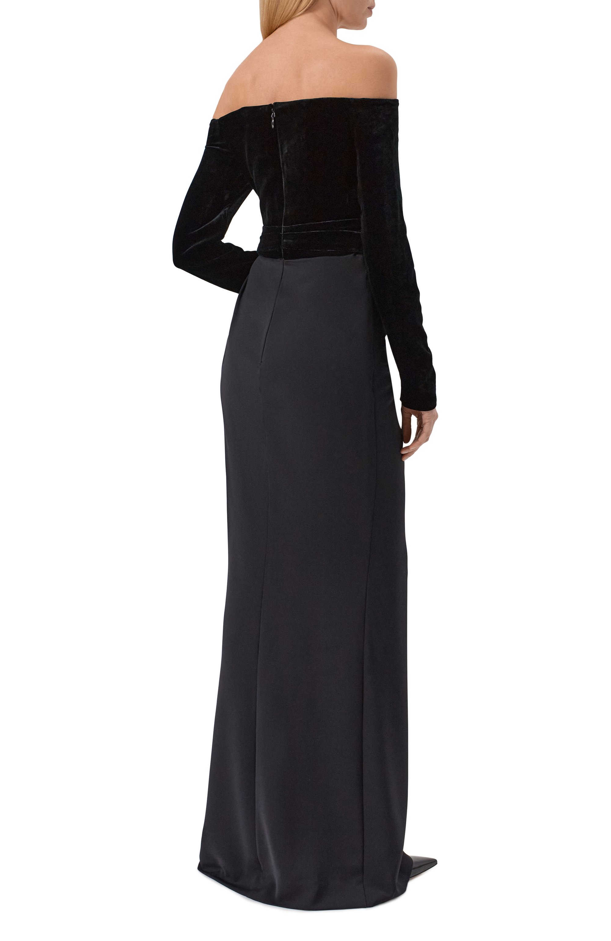 Комбинированное платье ZUHAIR MURAD, арт. FDR25034/CRCA018, фото 3