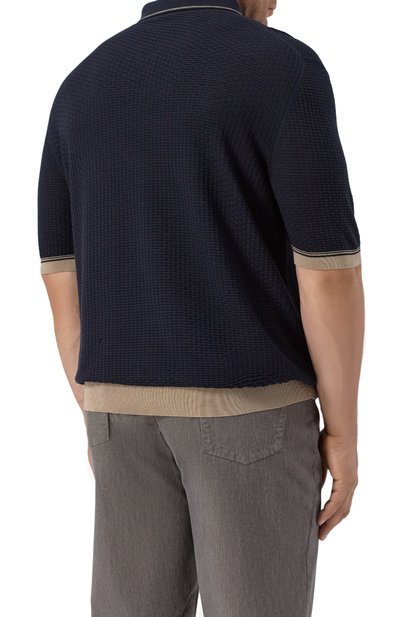 Шелковое поло ZILLI, арт. KZP002M0641VBSH00/62, фото 4