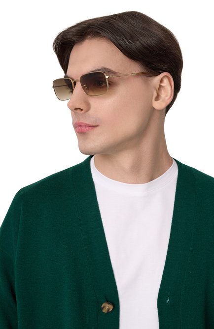 Женские солнцезащитные очки RAY-BAN коричневого цвета, арт. 3746-001/51 | Фото 2 (Региональные ограничения белый список (Axapta Mercury): Не проставлено; Нос: Не проставлено)