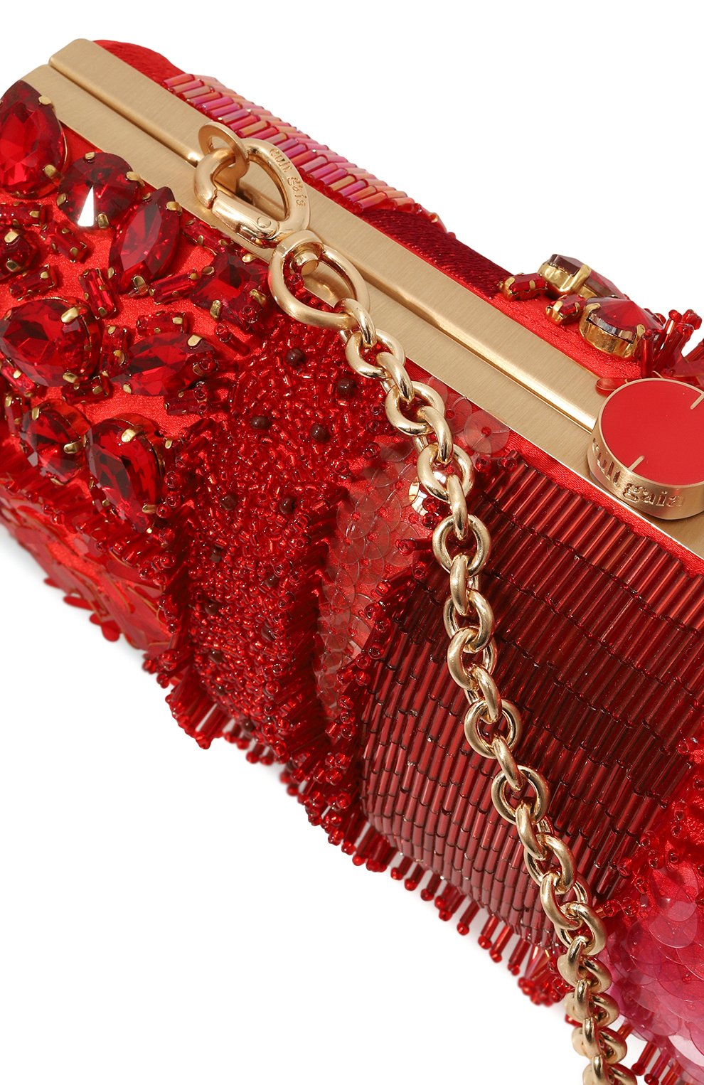 Клатч piper CULT GAIA красного цвета по цене 66250 руб., арт. CL1319 L0LLIP0P M0SAIC, фото 3 Клатч piper CULT GAIA, арт. CL1319 L0LLIP0P M0SAIC, фото 3