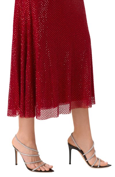 Кожаные босоножки ettie GIANVITO ROSSI, арт. G32439.15RIC.BNUARNE, фото 3