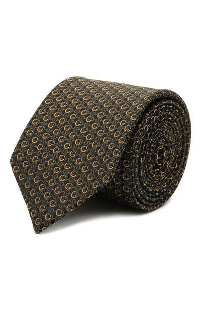 Мужской шелковый галстук GUCCI, арт. 643994/4E002