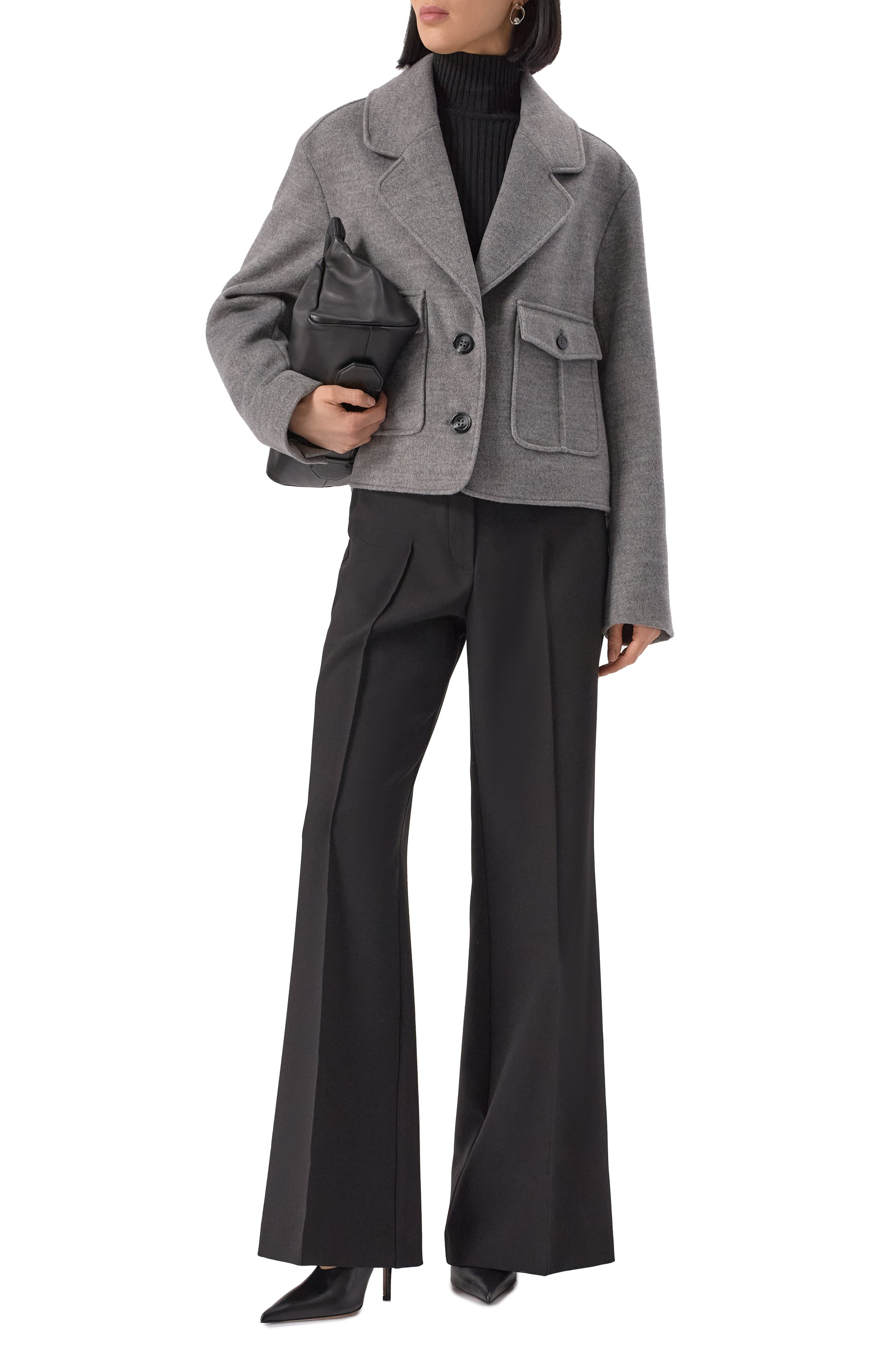 Брюки из вискозы SEVEN LAB черного цвета по цене 23100 руб., арт. SPK1.24.900.611, фото 2 Брюки из вискозы SEVEN LAB, арт. SPK1.24.900.611, фото 2