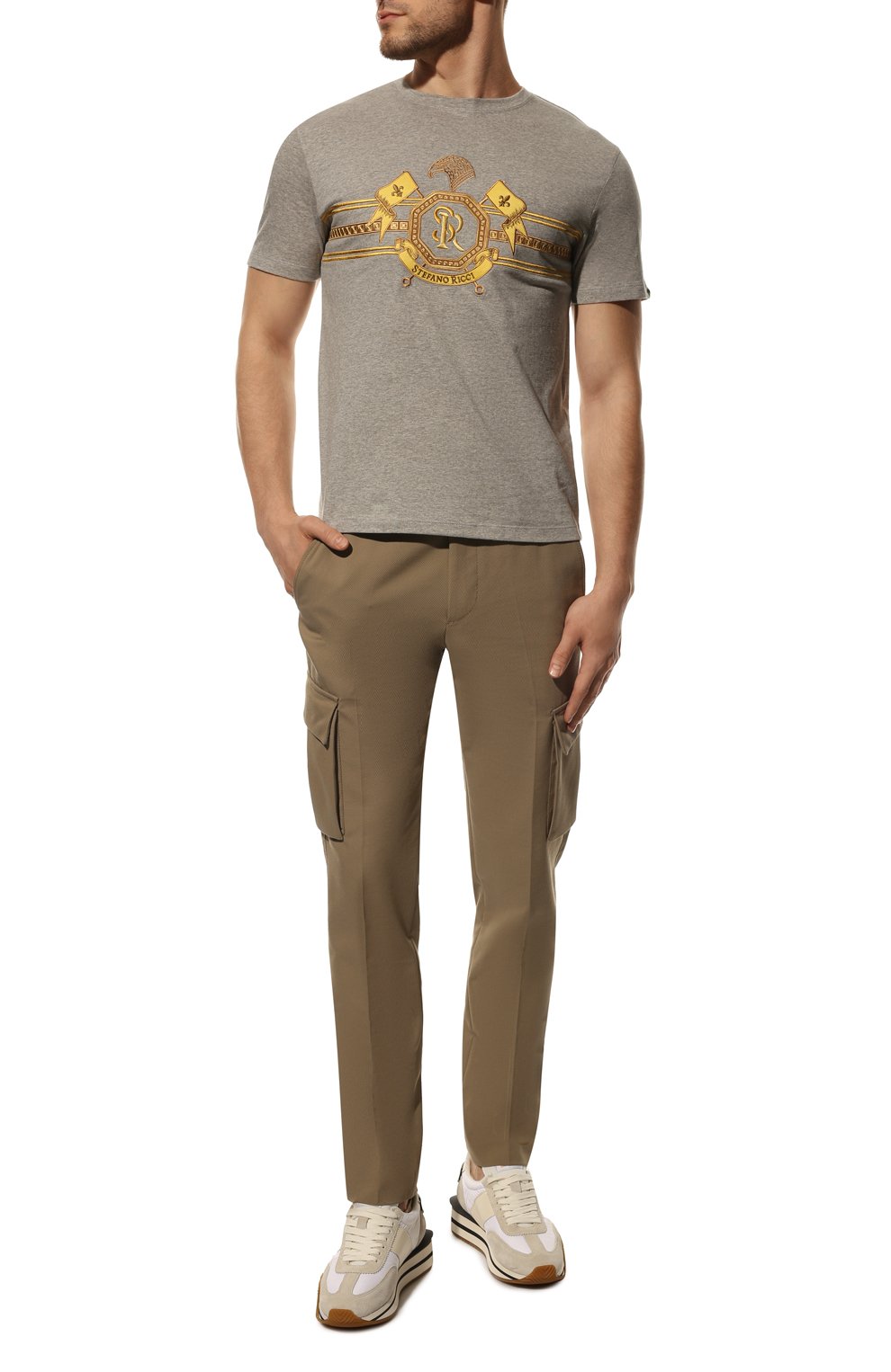 Хлопковая футболка STEFANO RICCI, арт. *MNH2301860/803C0, фото 2