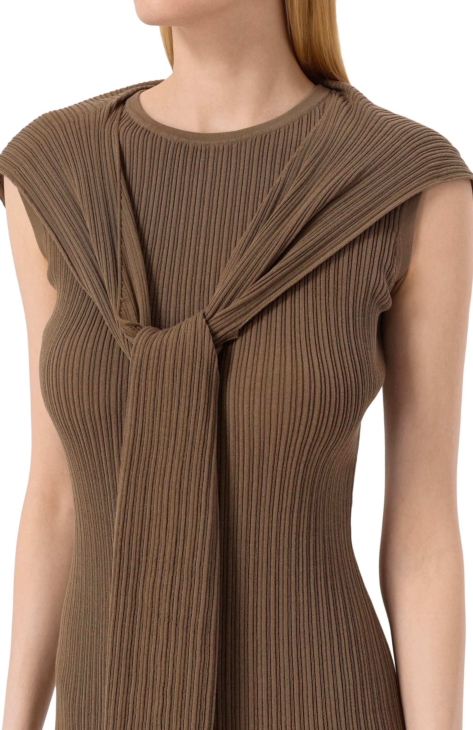 Хлопковое платье YUZEFI, арт. YUZSS25-RW-KN29-44, фото 5